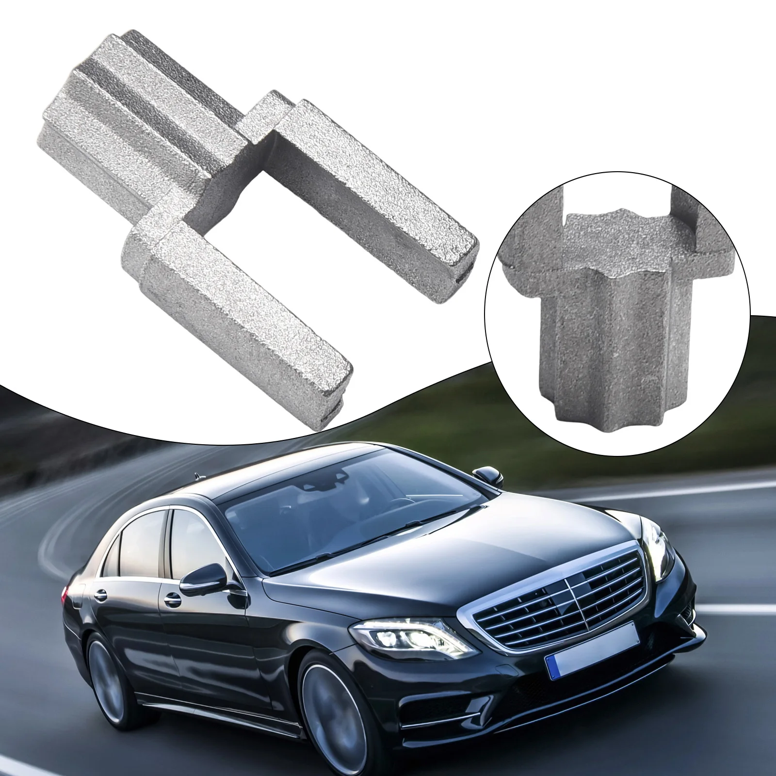 Heater Air Distributor Repair 2058306800 Mercedes Class W253 Aluminum Bracket Repair Kit Metal Silver
