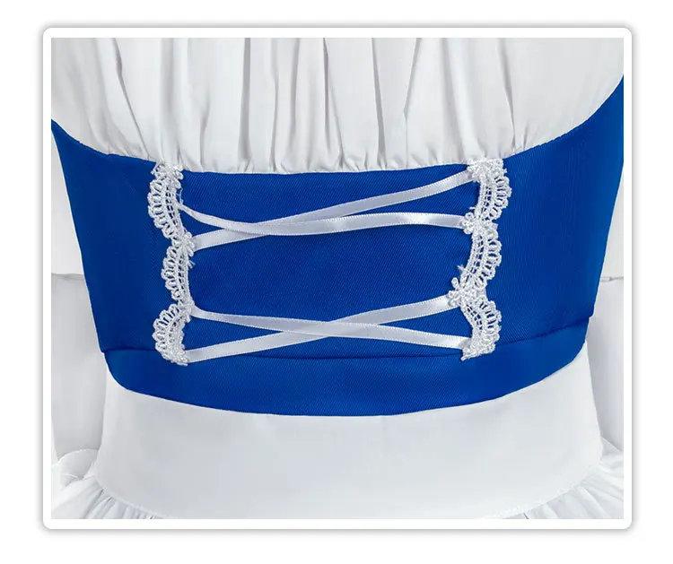 Classic Maid Costume with Wig for Women