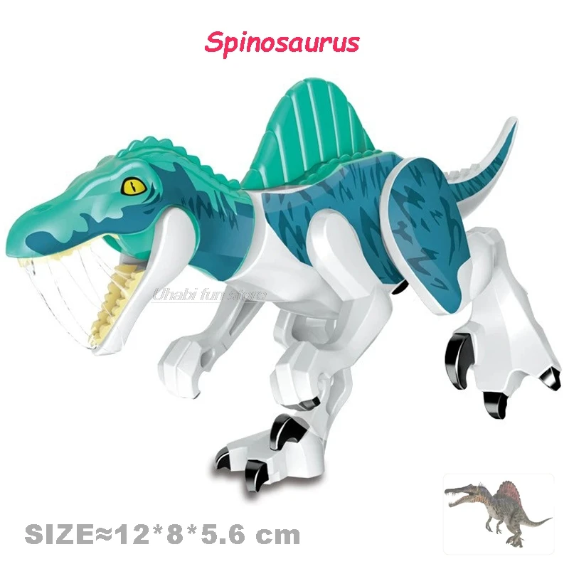 Helle Jurassic Dinosaurier Welt Velociraptor Triceratops Rex Pterosaur Modell Montieren Bausteine Spielzeug Für Kinder Jungen Geschenk – Detail 12