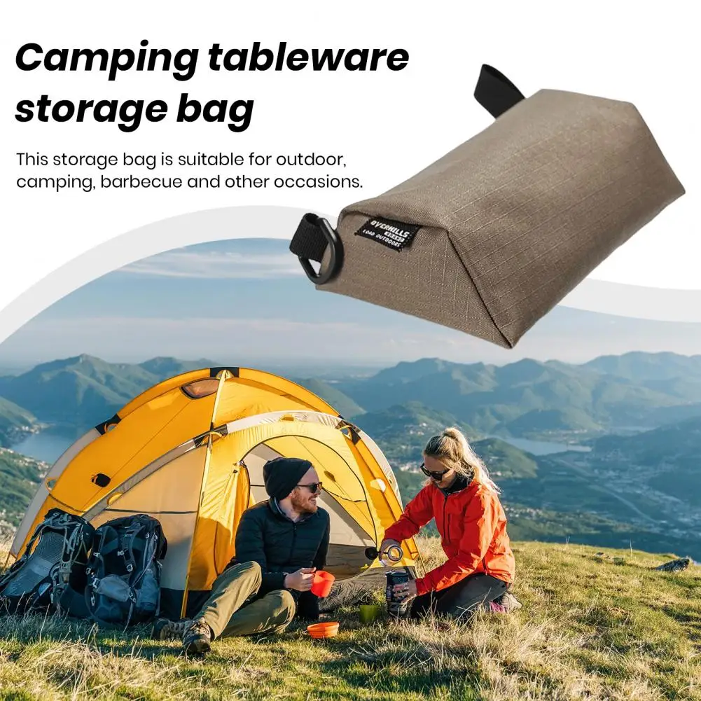 

Oxford Cloth Storage Bag Durable Waterproof Hanging Storage Pouch for Outdoor Camping Accessories Oxford Cloth Bag for Small