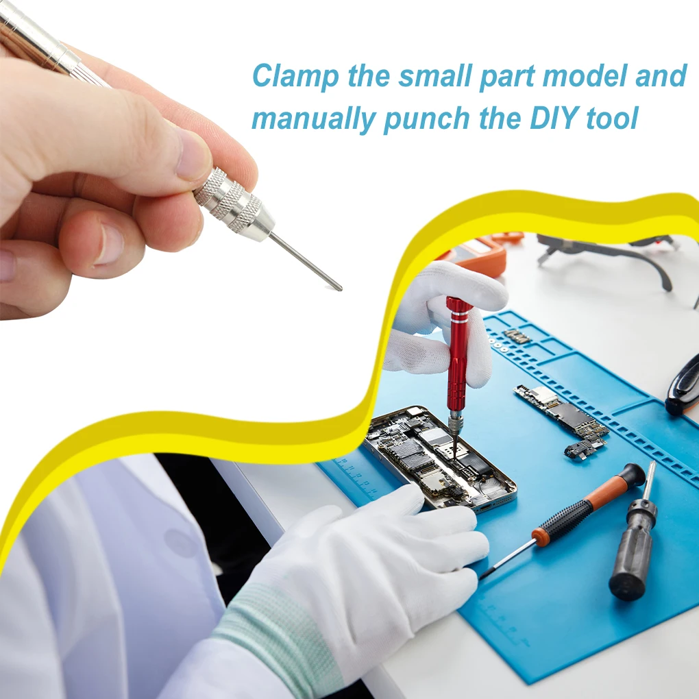 

Hand Twist Drill Jewelry Making Bit Handle Alloy Steel Pocket Replacement Craftsman Clamping Rotary Tool Screwdriver