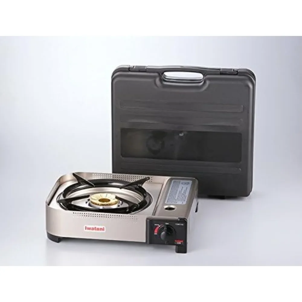 Iwatani 35FW Single-Burner Butane Portable Cooktop Indoor & Outdoor Cooking Stove Medium 3