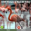 Solar Wildlife 50MP 4K Video Trail Camera Night Vision 0.3s Motion Activated Waterproof Garden Camera Outdoor Hunting Monitoring 3