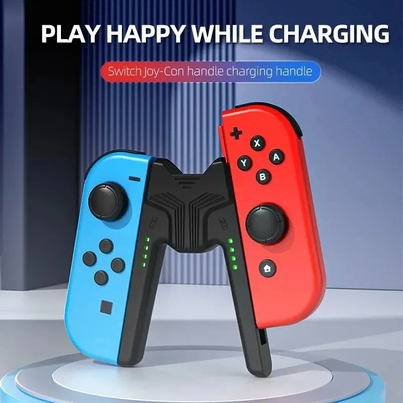 Data Frog Charging Grip for Joycon Holder for Nintendo Switch