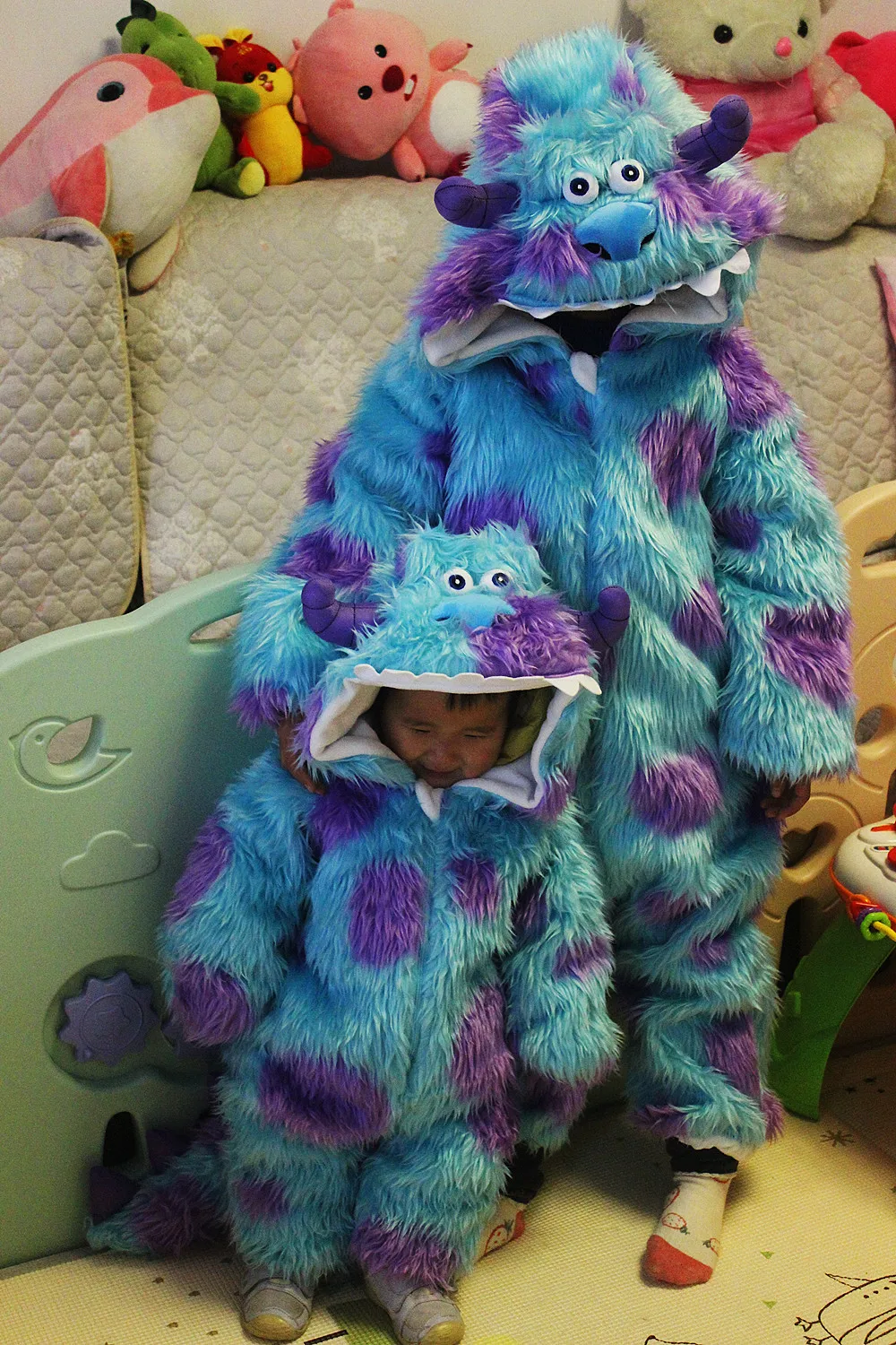 Sullivan Monster Children Onesie Kids Kigurumi Baby Romper Funny Cartoon Costume