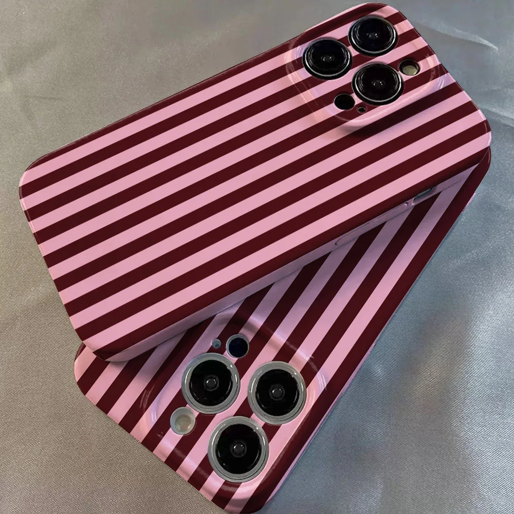 Sleek Vertical Stripes Phone Case - Stylish Protective Back Cover