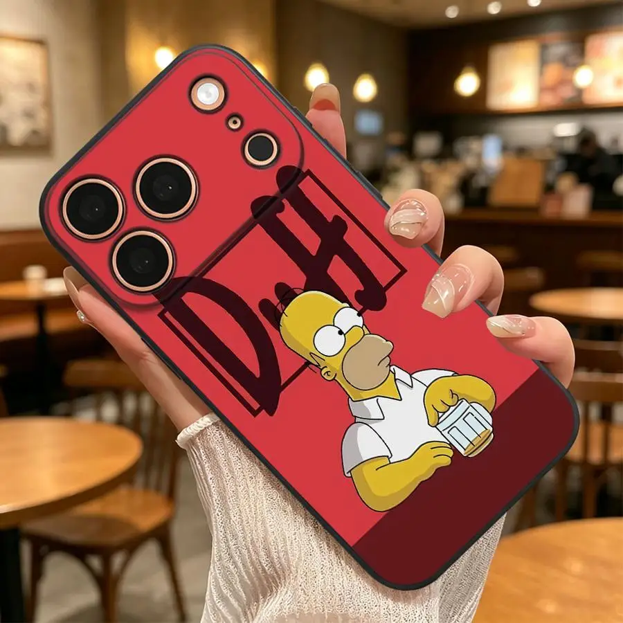 Cartoon Simpson Phone Cover Case