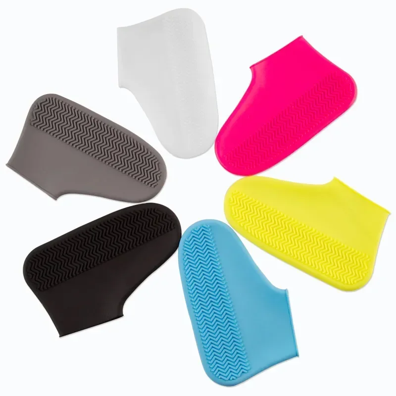 Silicone Waterproof Shoe Covers - Reusable, Non-Slip Unisex Protector