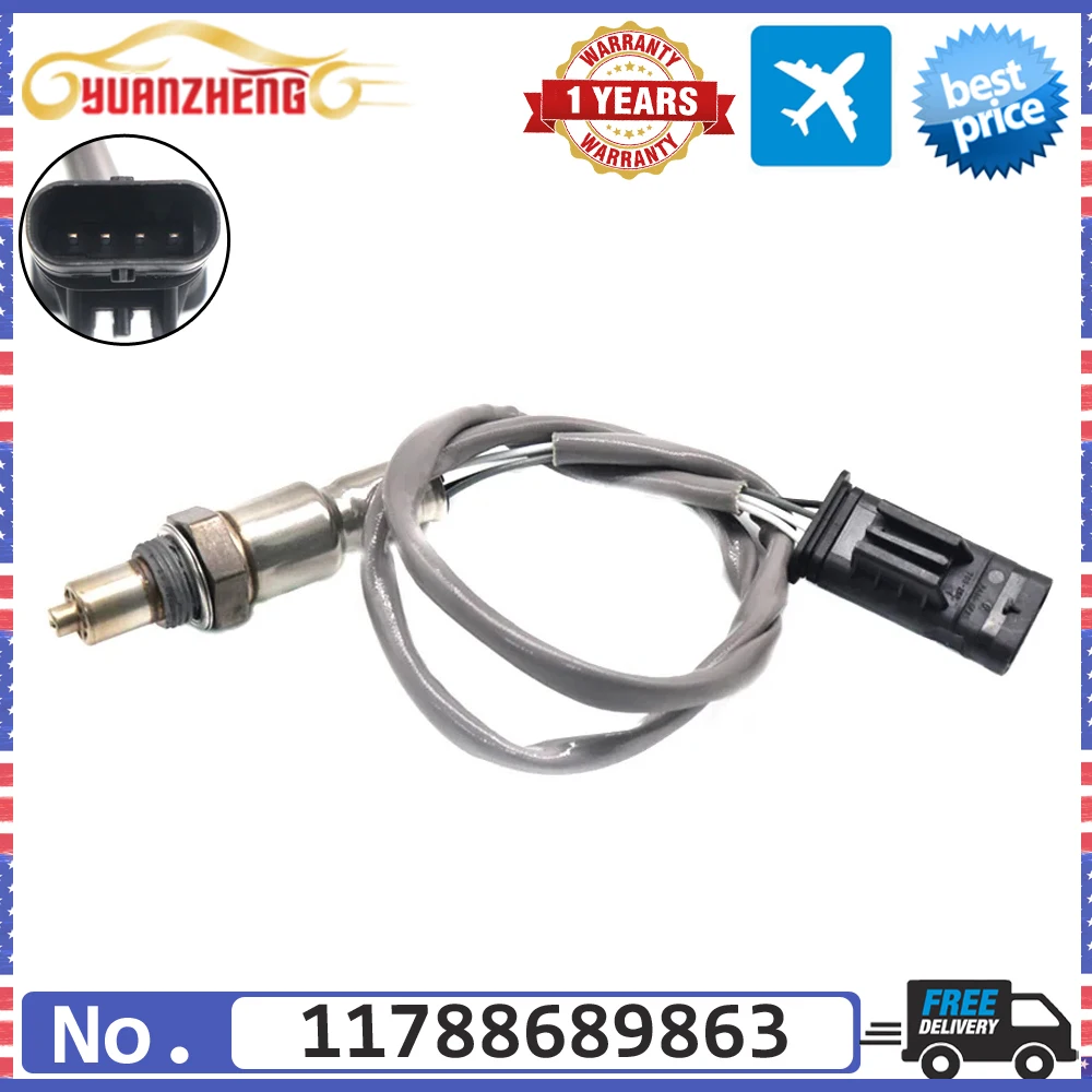 Автомобильный Новый нижний задний уровень топлива лямбда O2 кислородный датчик 11788689863 для BMW 3 7 X3 X4 X5 X6 X7 Z4 540i 3.0L 19-22