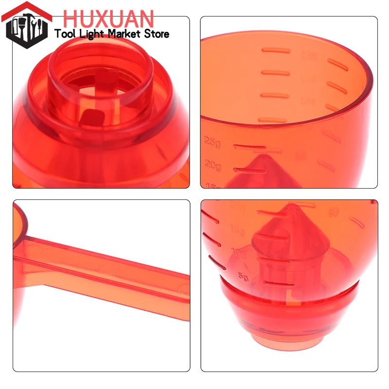 Measuring Scoop Funnel With Scale Multipurpose Professional Kitchen Measuring Tool Powder Funnel For Camping Baking Seasoning