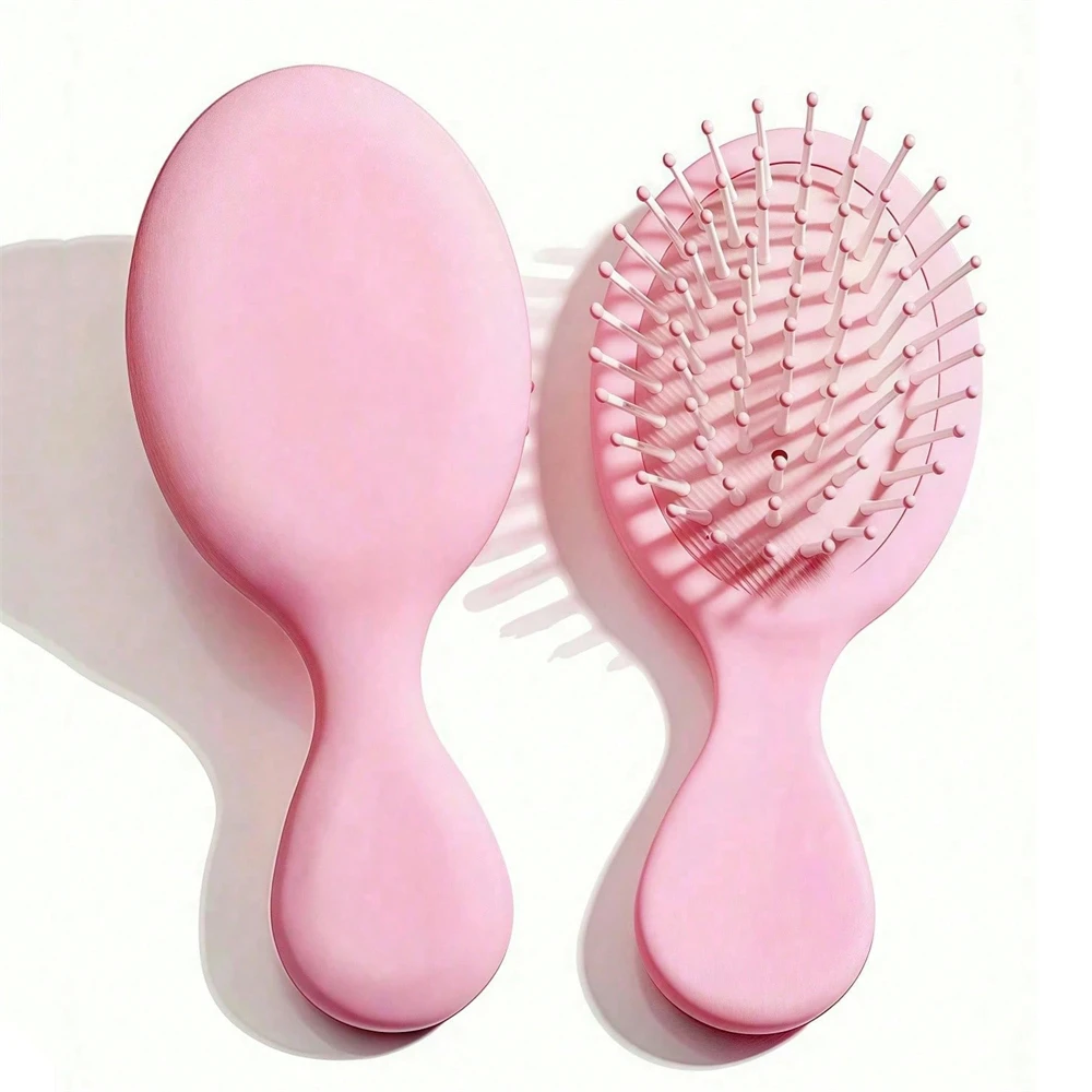 Portable Candy Colored Frosted Air Cushion Comb