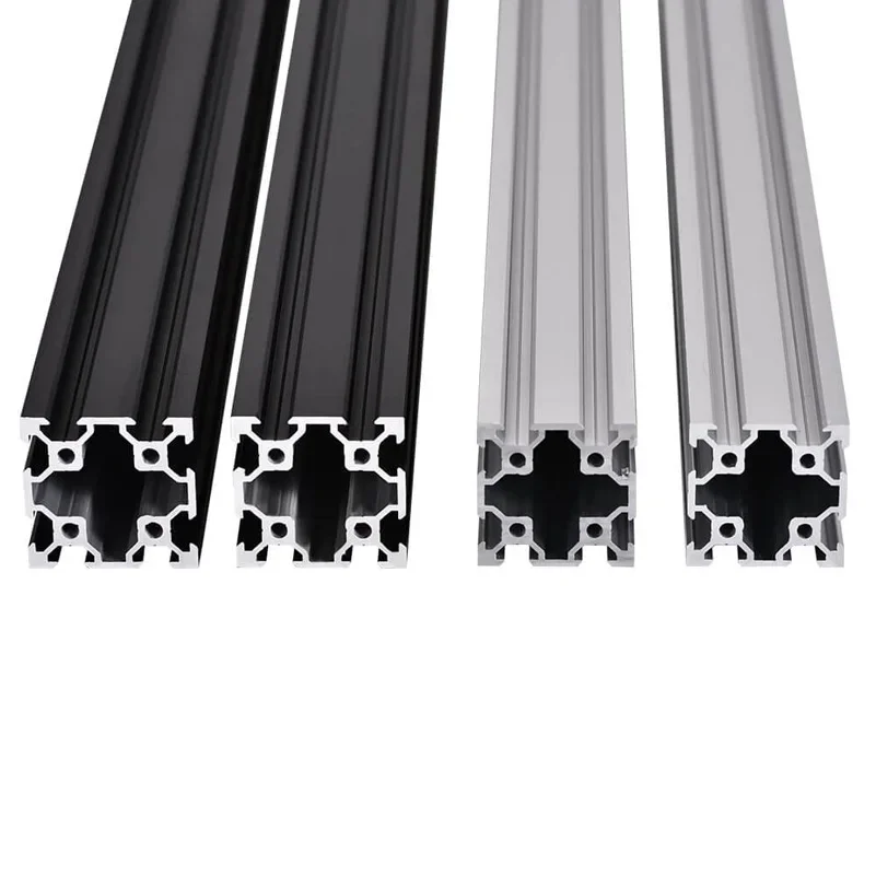 2 ชิ้น 4040 V - slot 4040 โวลต์ Anodized Oxidation อลูมิเนียมโปรไฟล์ Extrusion มาตรฐานยุโรป Linear Rail สําหรับ CNC 3D เครื่องพิมพ์ 1