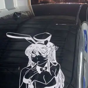 Sexy Big Boobs Animeanime Girl Car Stickers - Sexy Big Boobs Decal For Auto  Body & Windshield