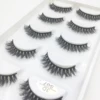 16 Style 5 0/100 Pairs Thick Eyelashes Natural False Eye Mink Lashes Soft Fake Eyelash Wispy Makeup Faux Cils Maquiagem 2
