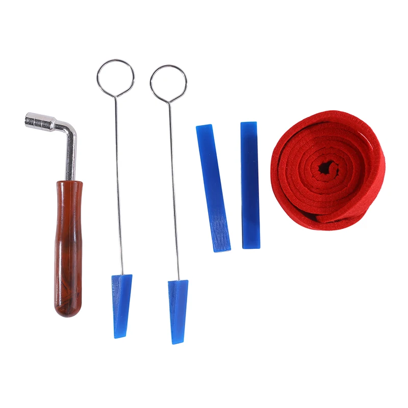 Piano Tuning Tools Piano Tuning Tools Kit Professional Portable Lever Jujube Piano Tuning Tuner Mute Kit Tools Case Mute Hammer Diy Set