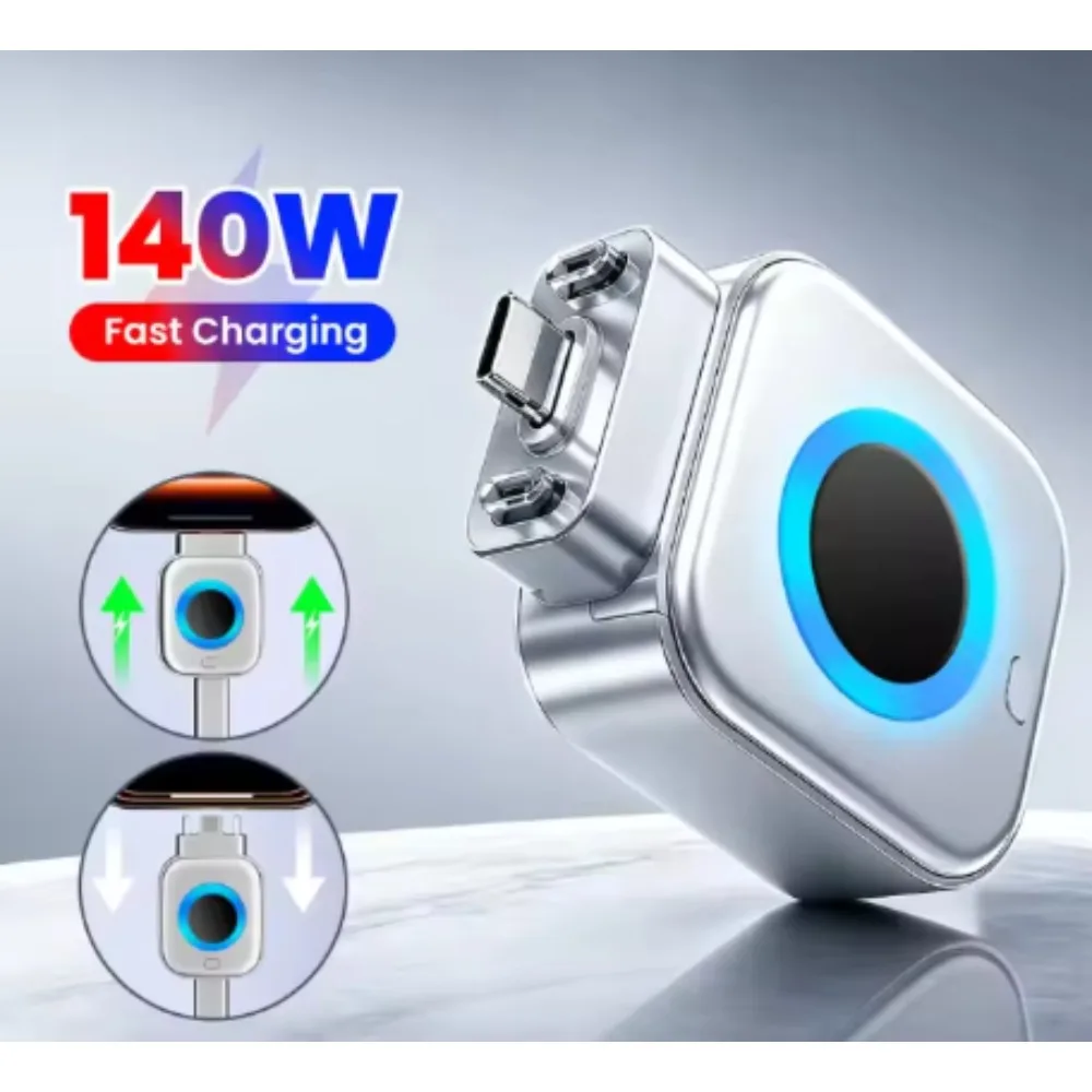 USB-C Fast Charging Adapter with Intelligent Power Cut-Off