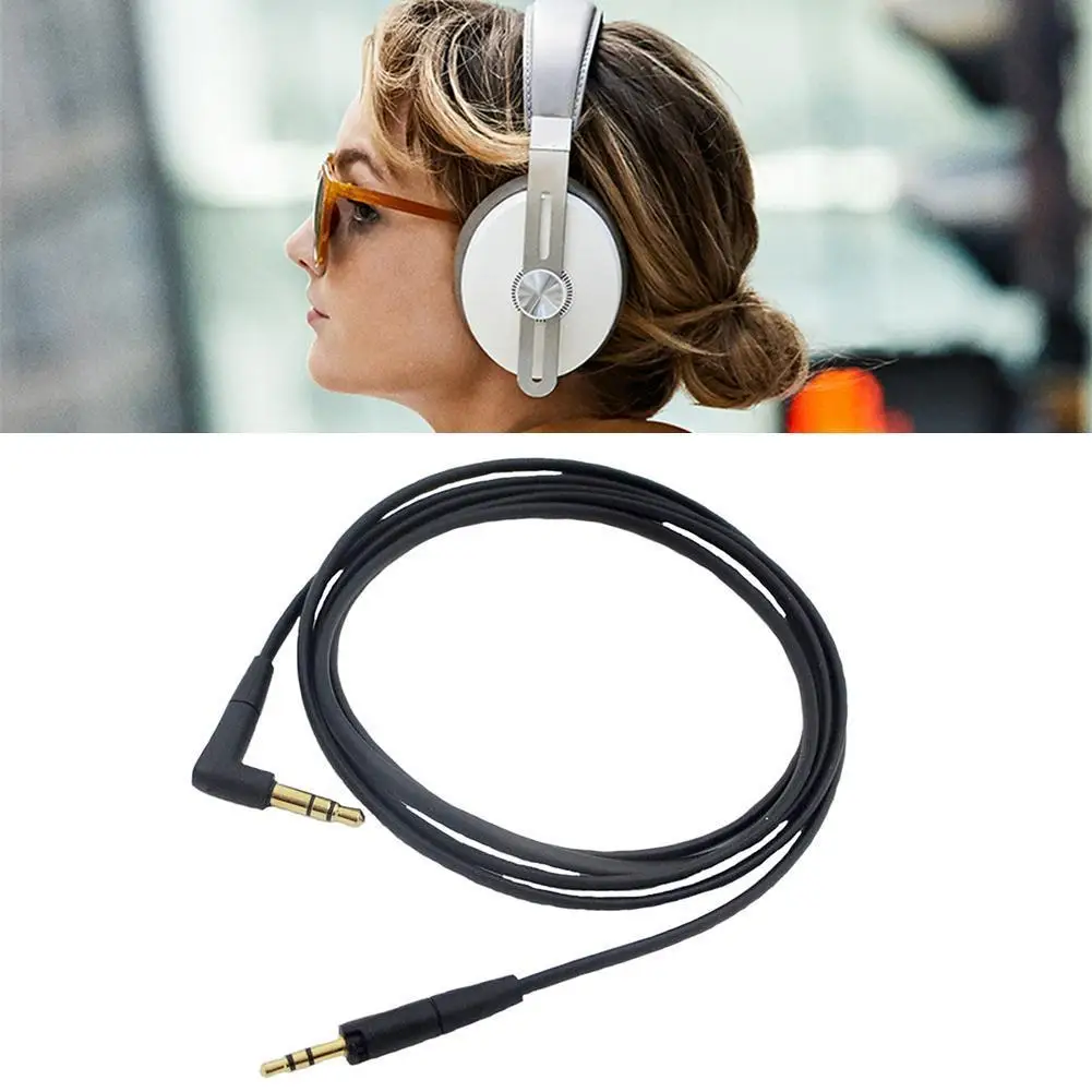 Replacement Audio Cable 3.5mm To 2.5mm Headset Cord Wire For Sennheiser HD400S HD350BT HD4.30 HD4.40BT Wireless Headphone
