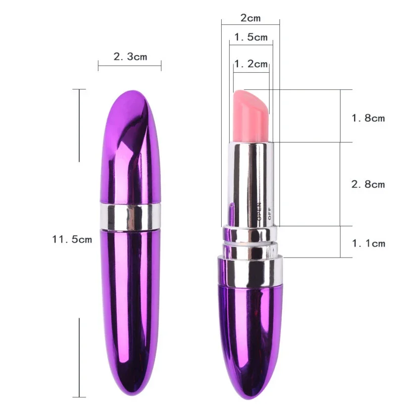 Mini Lipstick Vibrator Female G-spot Clitris Vaginal Massager Bullet Vibrators Masturbator Stimulate Sex Toys For Women Pleasure female sex toys vaginal vibrators clitoris vibrator vibrator sex toy electric sex toys