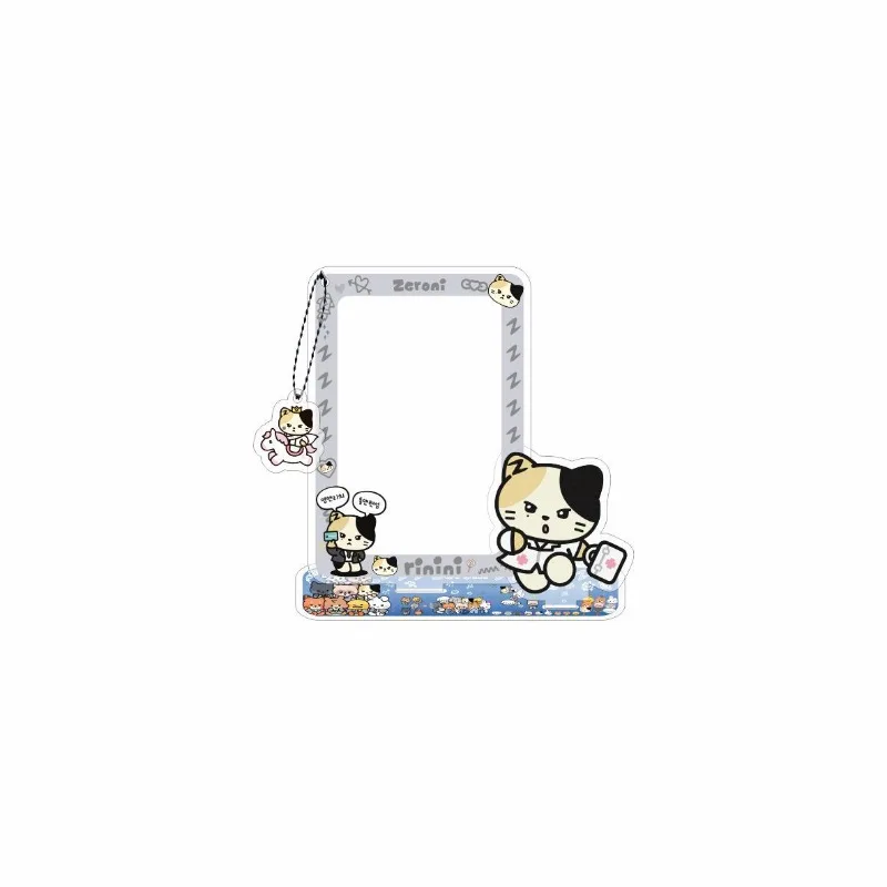 Kpop ZB1 Photo Card Frame Keychain ZEROBASEONE Card Storage Standing Plates ZHANGHAO RICKY JIWOONG TAERAE MATTHEW YUJIN Keyring 5