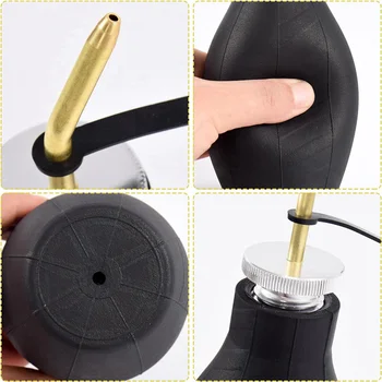 Y51A-Bulb Duster Spruzzatore Insetto Buster Palmare, Dispenser Applicatore Per La Terra Diatomea Altre Applicazioni In Polvere D