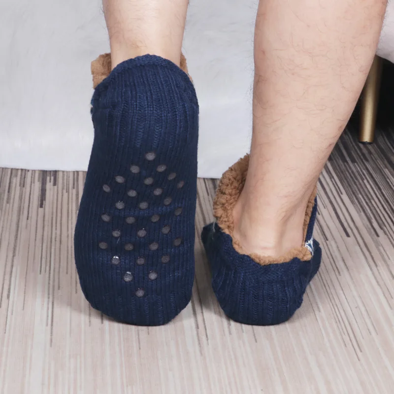 2024 Fall Winter Warm Floor Socks Indoor Home Slippers Socks Women Men Socks Snow Socks Sleep Carpet Socks Non-slip Yoga Socks