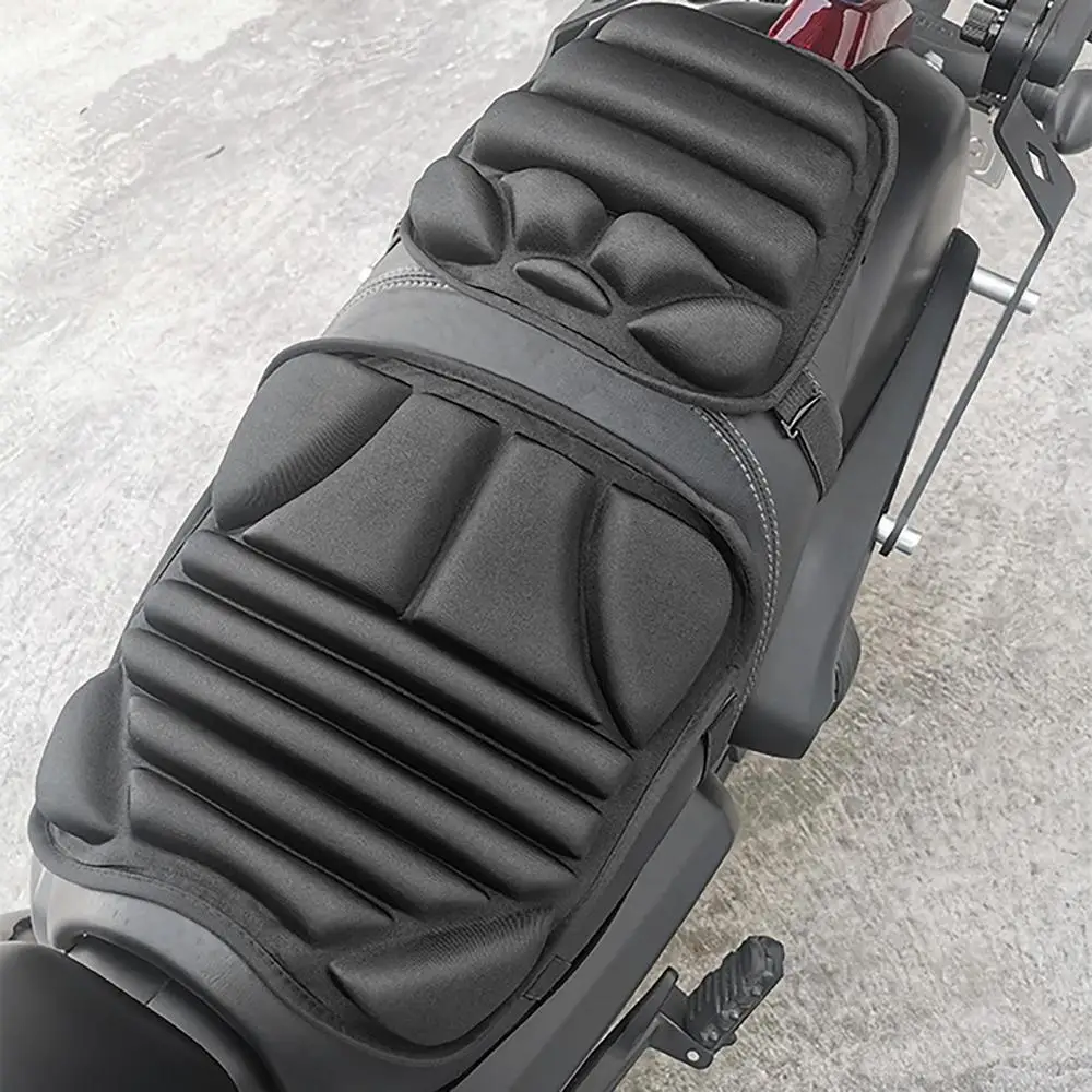 S3bf614ad8a43426d86cc1db94985bbedS 2pcs Motorcycle Seat Pad Gel Cushion Breathable for Voge Sr4max Motorcycle Trunk Backrest Motorcycle Items Mallzona