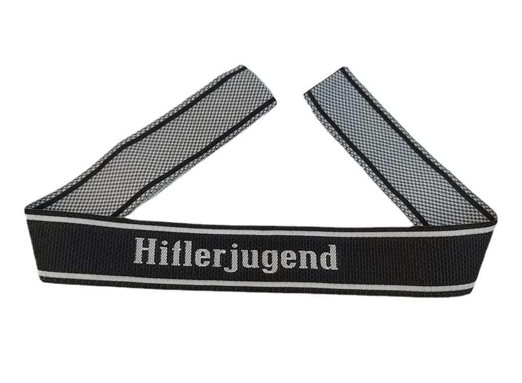 German ELITE 12TH "Hitlerjugend " Cuff Title WW2-Repro