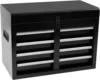 5-Drawer Rolling Tool Storage Cabinet W/ Detachable Top Tool Box Liner Universal Lockable Wheels, Adjustable Shelf 5