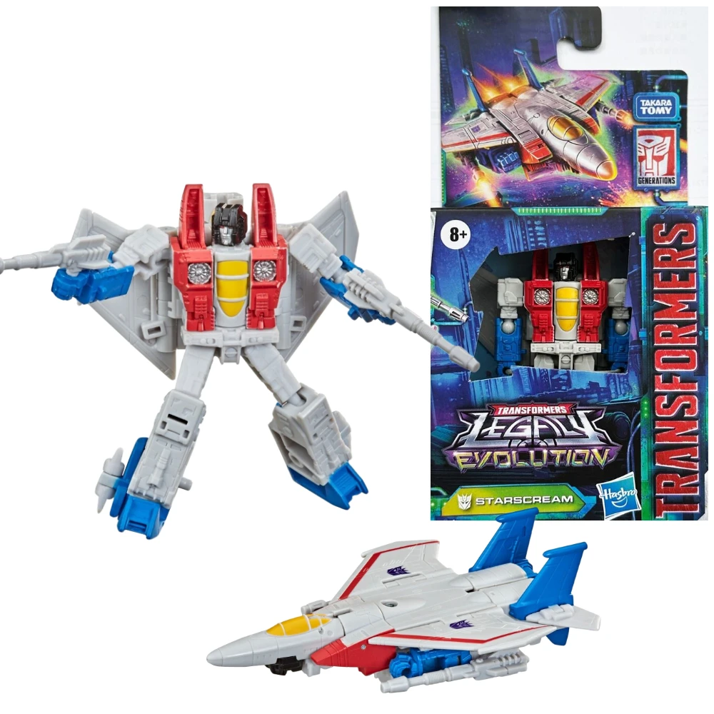 In Stock Transformers Legacy Evolution Starscream Core Action Figure Model Toy Collection Hobby Gift
