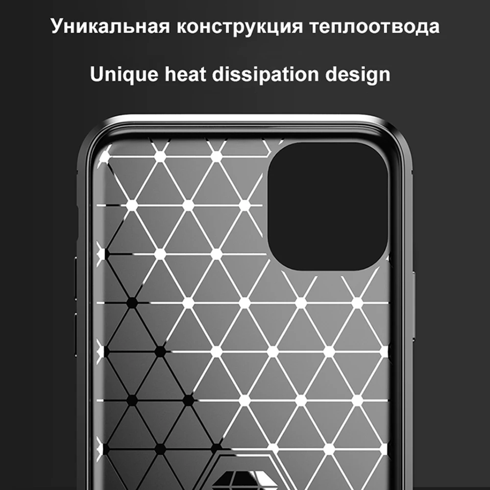 Luxury Carbon Fibre Shockproof Phone Case - High-Quality Cover