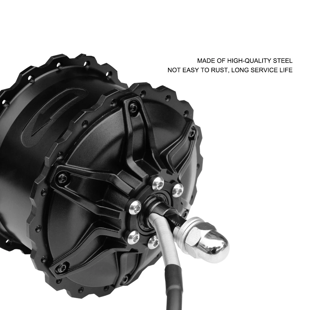 SnowBike Fat Tire 48V1000W Rear Wheel Drive Brushless Toothed Rotary Motor 170-175mm, ,20/24/26inch,11-Core Motor Adapter Cable