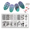 BeautyBigBang Nail Stamping Plates Valentine's Day Love Heart Flowers Pattern For Nails DIY Art Stamp Template XL-046 2