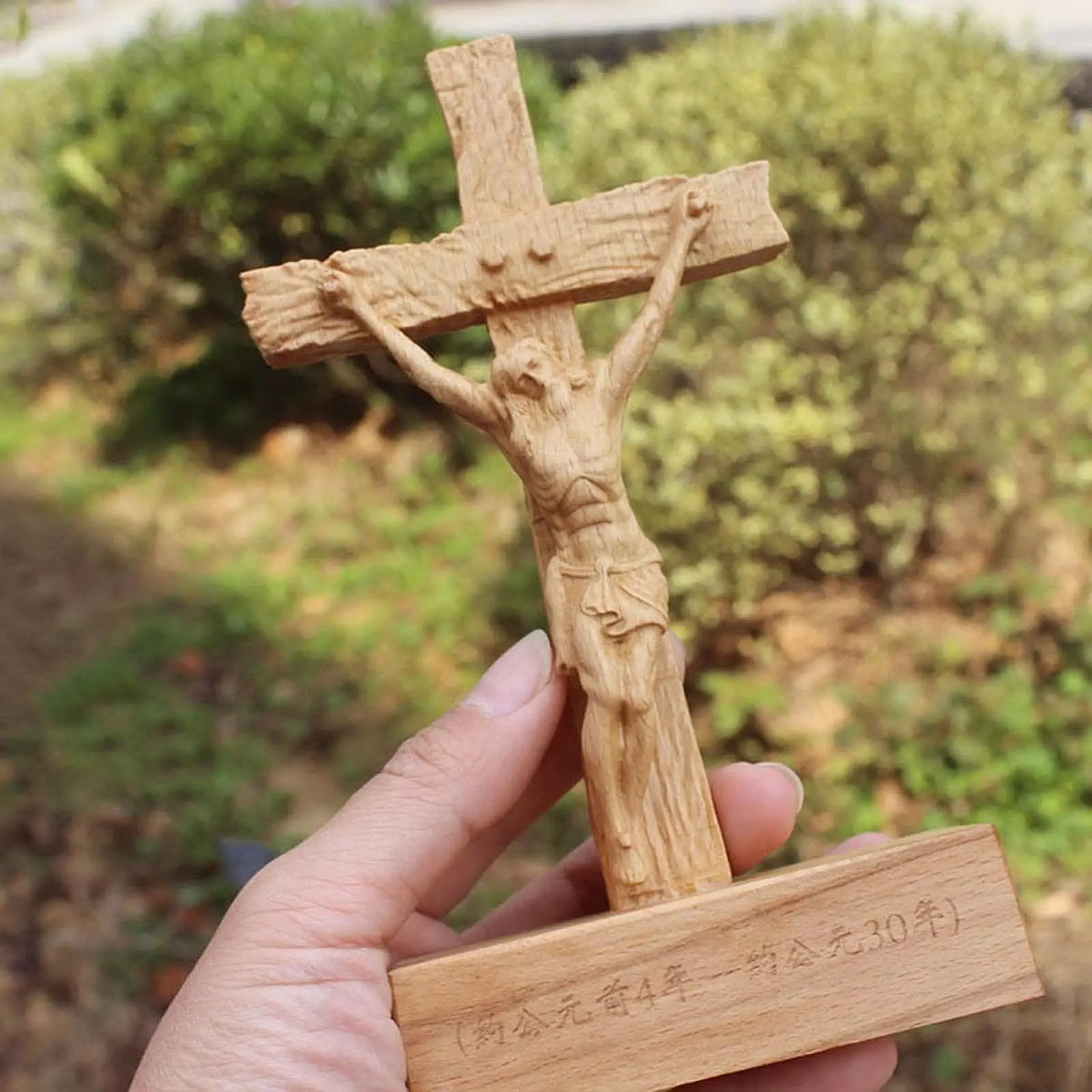 Jesus Crucifix Crosses Figurine Jesus Crucifix Statue for Cabinet Home