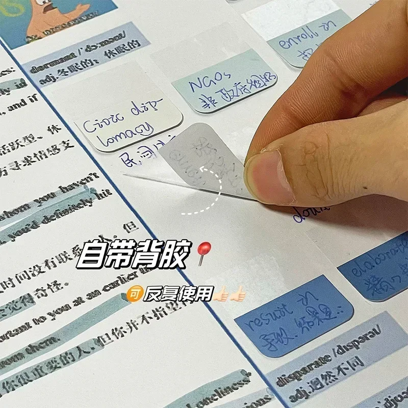 Sticky Index Tabs Multicolor Classification Stickers Sticky Index Label 120PCS Memo Notebook Sticker Office Supplies 4