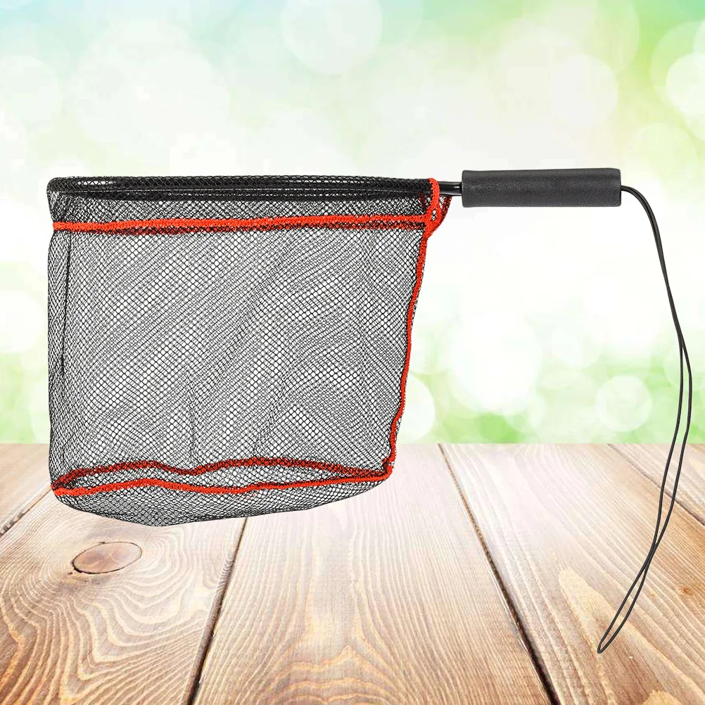 

Mini Portable Shrimp Fishing Net for Aquarium Fish Tank Pond (Black)