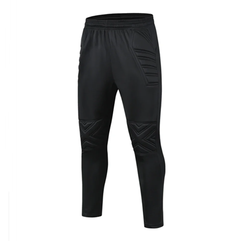 Soccer Pants Kids Adult Goalkeeper Soccer Pants Child Men Women Goalie Football Shorts Sponge Protection Goalkeeper Training Pants GK Shorts soccer pants