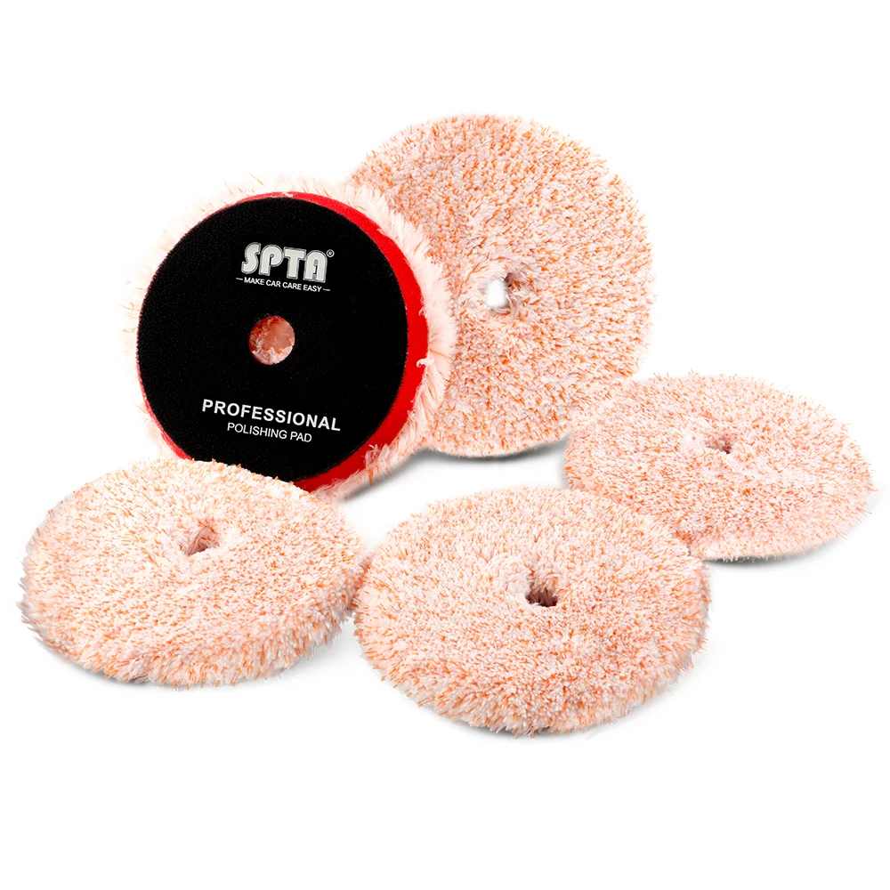 SPTA 3"/5"/6" UROFiber Microfiber Pad for Compounding, Cutting