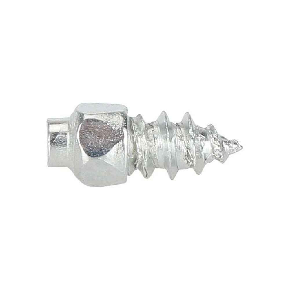 50 Stück Reifen-Hartmetall-Schraubenspikes, rutschfeste Nägel für Auto, Motorrad, ATV, Schnee, Reifen, Spikes, harte Legierung, Bolzenschrauben – Detail 5