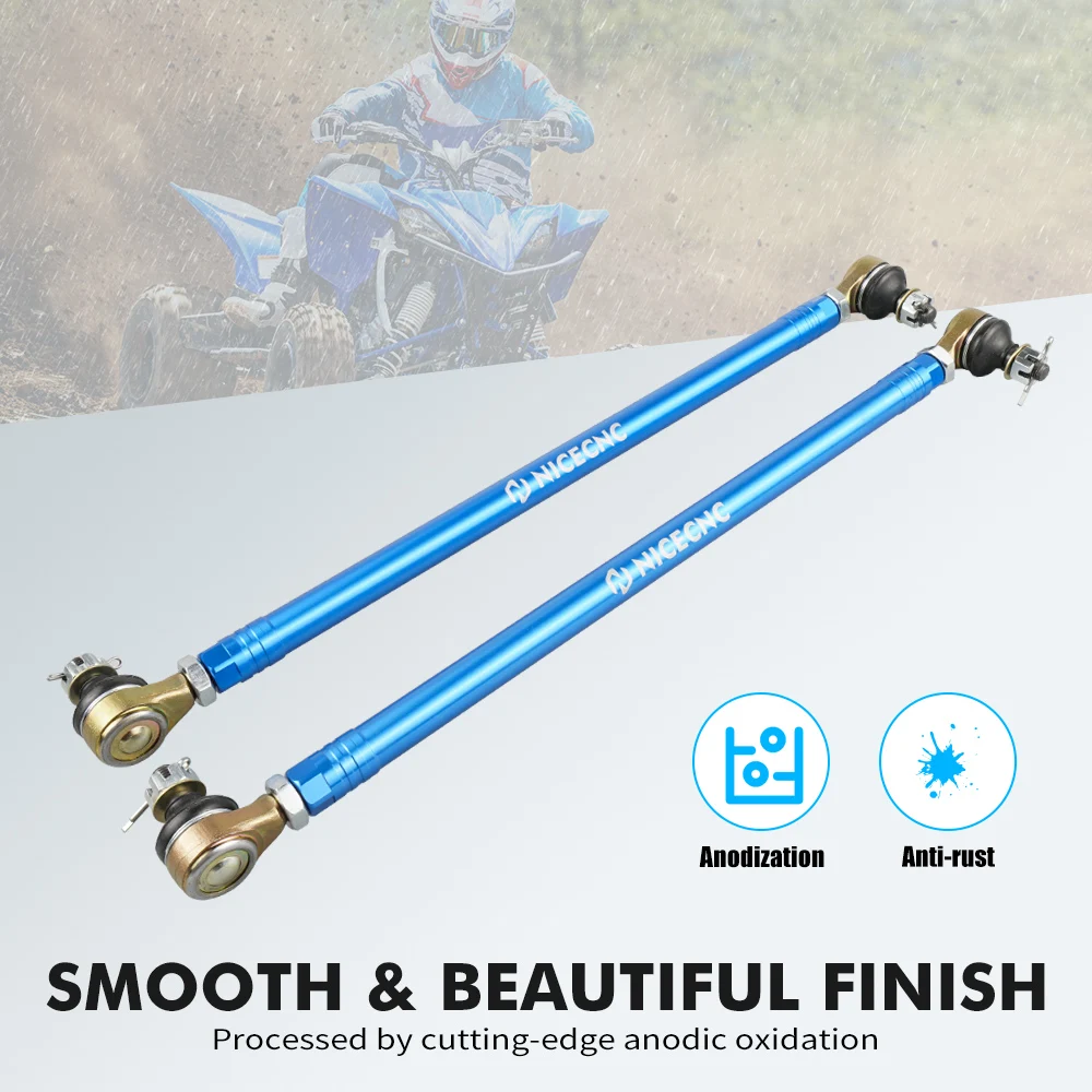 NICECNC Für Yamaha YFZ 450R Kugelgelenk Spurstangenköpfe Kit 6061-T6 Aluminiumlegierung Für Yamaha YFZ450R 2009-2023 ATV Zubehör – Detail 10