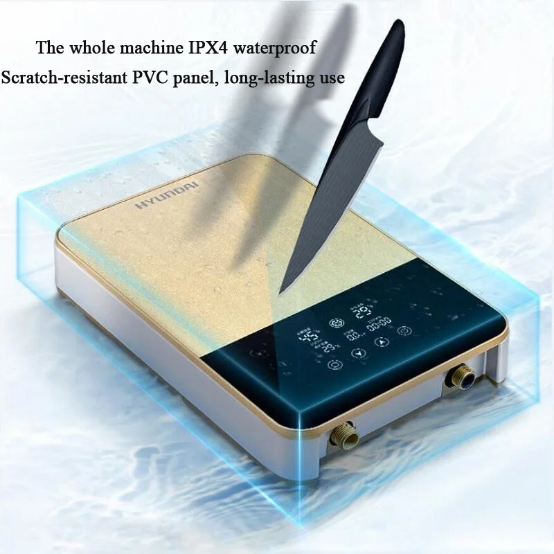 Instant Electric Water Heater for Home  Boiler Hot Flowing Tankless Instantaneous Three Second Speed Heat Take Shower Bathroom_voghion.com