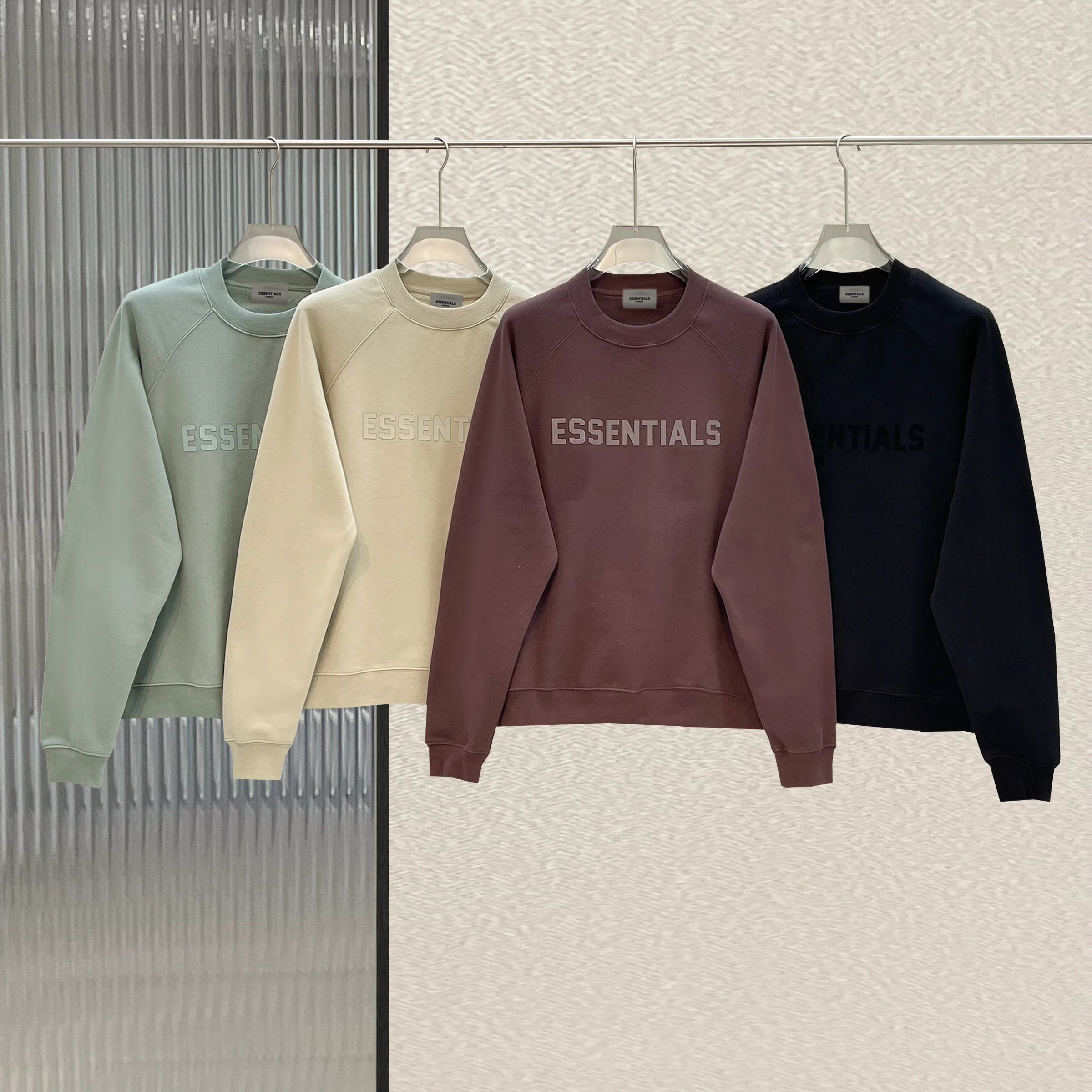 

Autumn and winter oversized loose sweatshirt 3D silicone letter decoration high quality sportswear fashion versatile sweatshirt