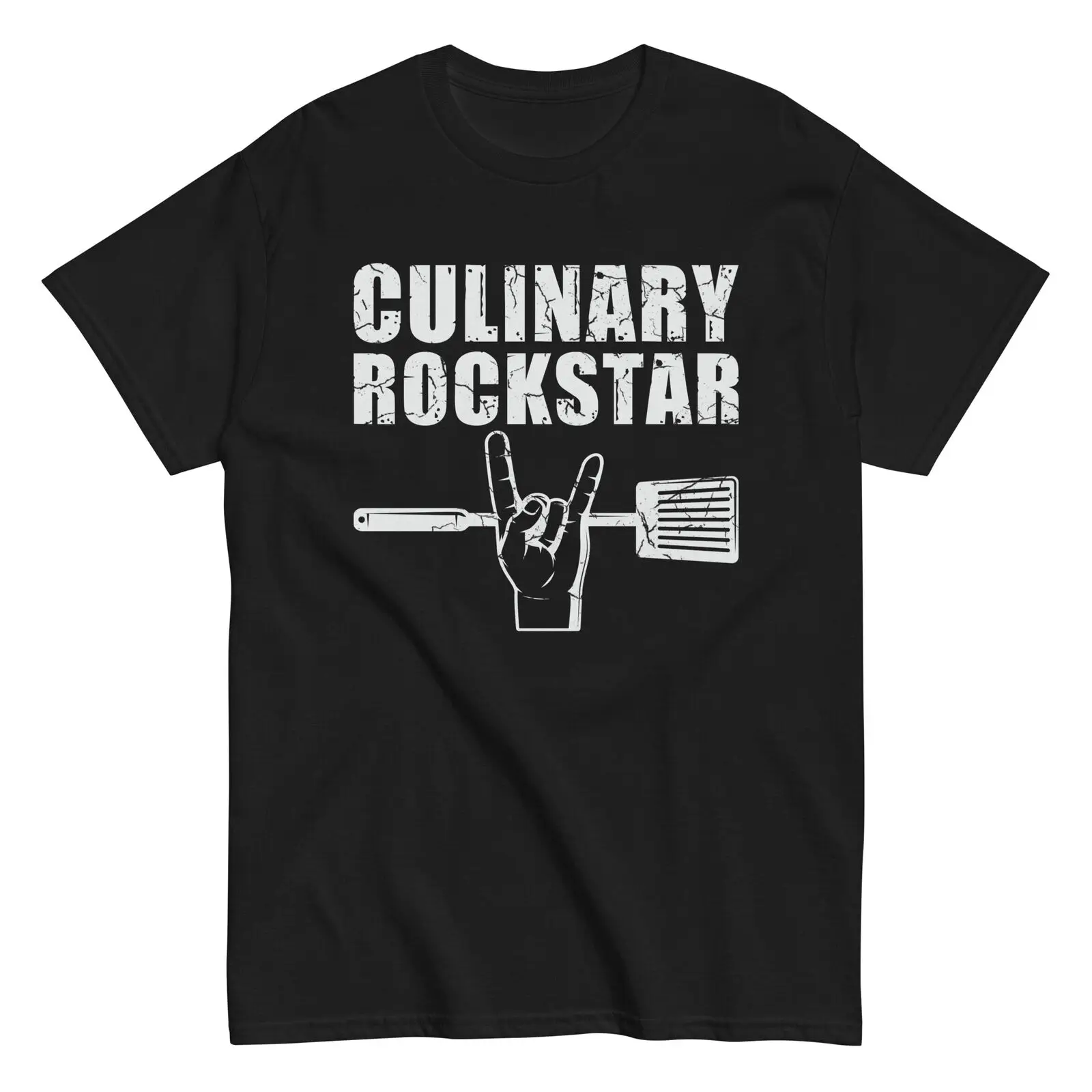 

Кулинарная футболка Rockstar Cook Chef унисекс для барбекю