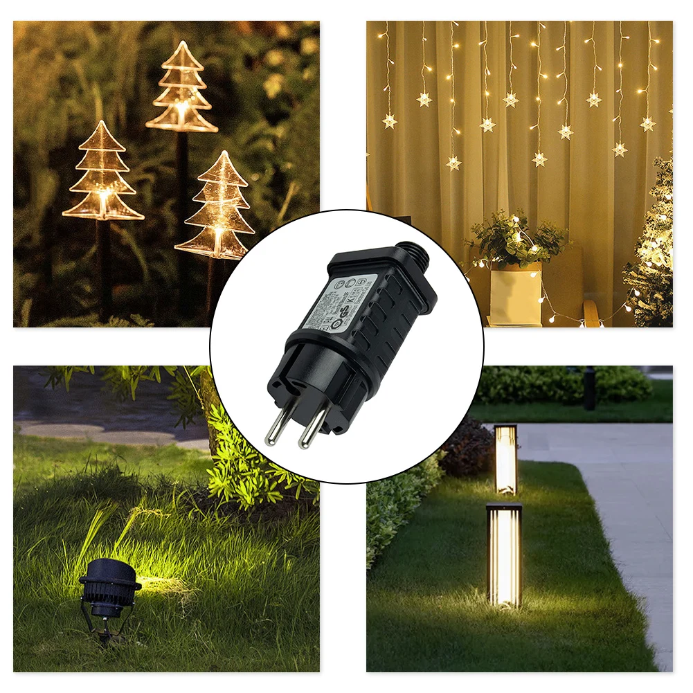 

1PC Transformer String Lights 7.2W 31V LED Timer Power Supply Power Adapter Christmas Tree Light String Lights Lawn Lamp