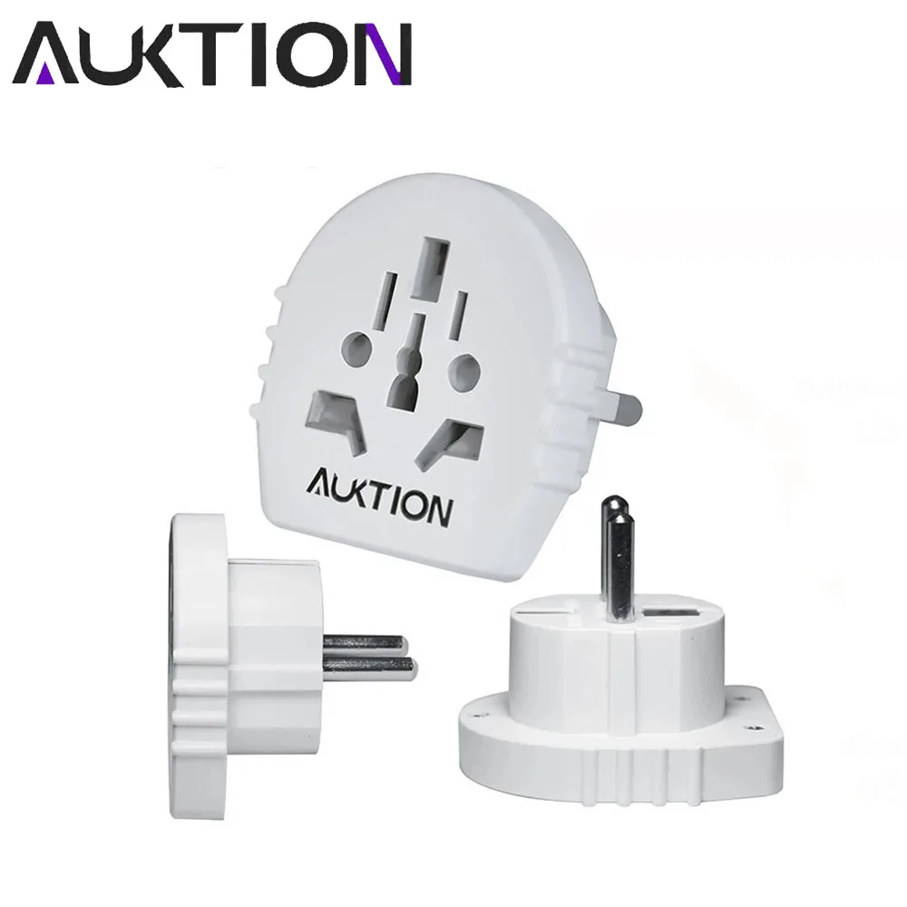 Newest Version Auktion 16A 250V EU Converter Universal EU Plug AU US UK CN To Adapter European Travel Adapter Socket charger adapter power supply adapter battery charger adapter toothbrush charger adapter