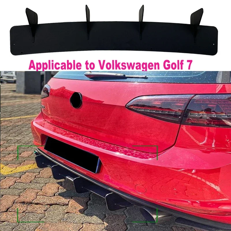 Applicabile A Volkswagen Golf 7 Gti Golf 7 Gti Labbro Posteriore Coltello A Vento Labbro Posteriore Modifica Spoiler Lama Posteriore