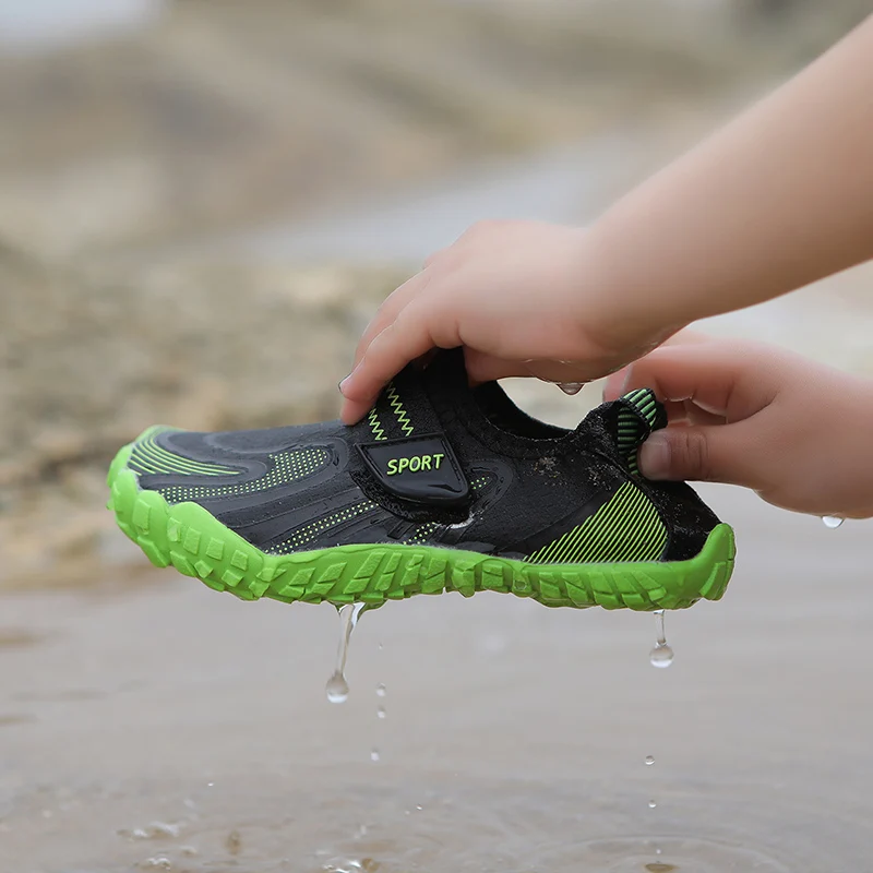 NEW Boys And Girls Beach Quick Diving Shoes Children Swimming Shoes Indoor Fitness Floor Summer Aqua 29-38#