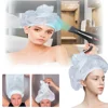 New Drying Curly Hair Mesh Hat  Blow Dry Hair Curling Mesh Bag Curly Hair Drying Flip Mesh Hat Flip Mesh Hat Hair Dryer Cap 1