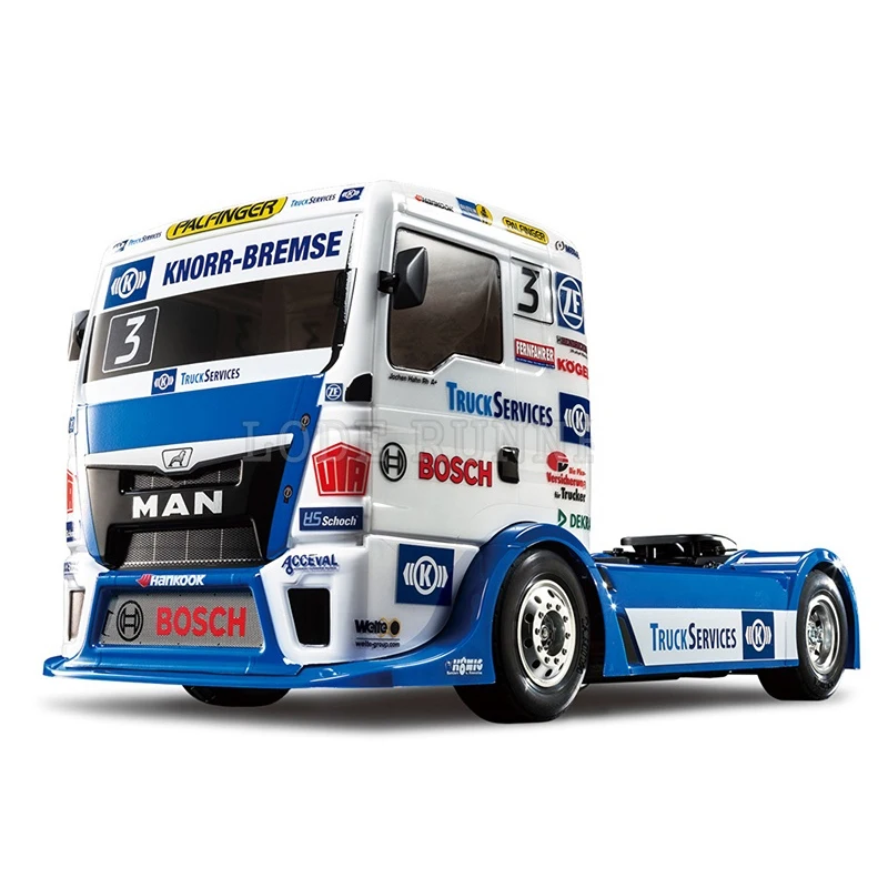 Tamiya RC Truck 1/14 THR MAN TGS TT01E 58632 Tractor KIT Model  Toys for Boys 2
