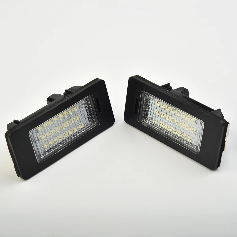 

2PCS Car Error Free LED License Plate Lights Number Bulbs Lamps 6500K Waterproof For BMW E90 E92 E39 E60 E61 M5 E70