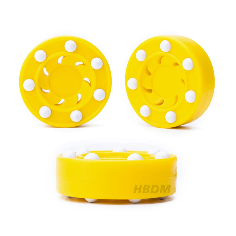 Ice Hockey Training Learning Street Land Hockey Sports Equipment Accessories Roller Red Yellow Blue Green Disc